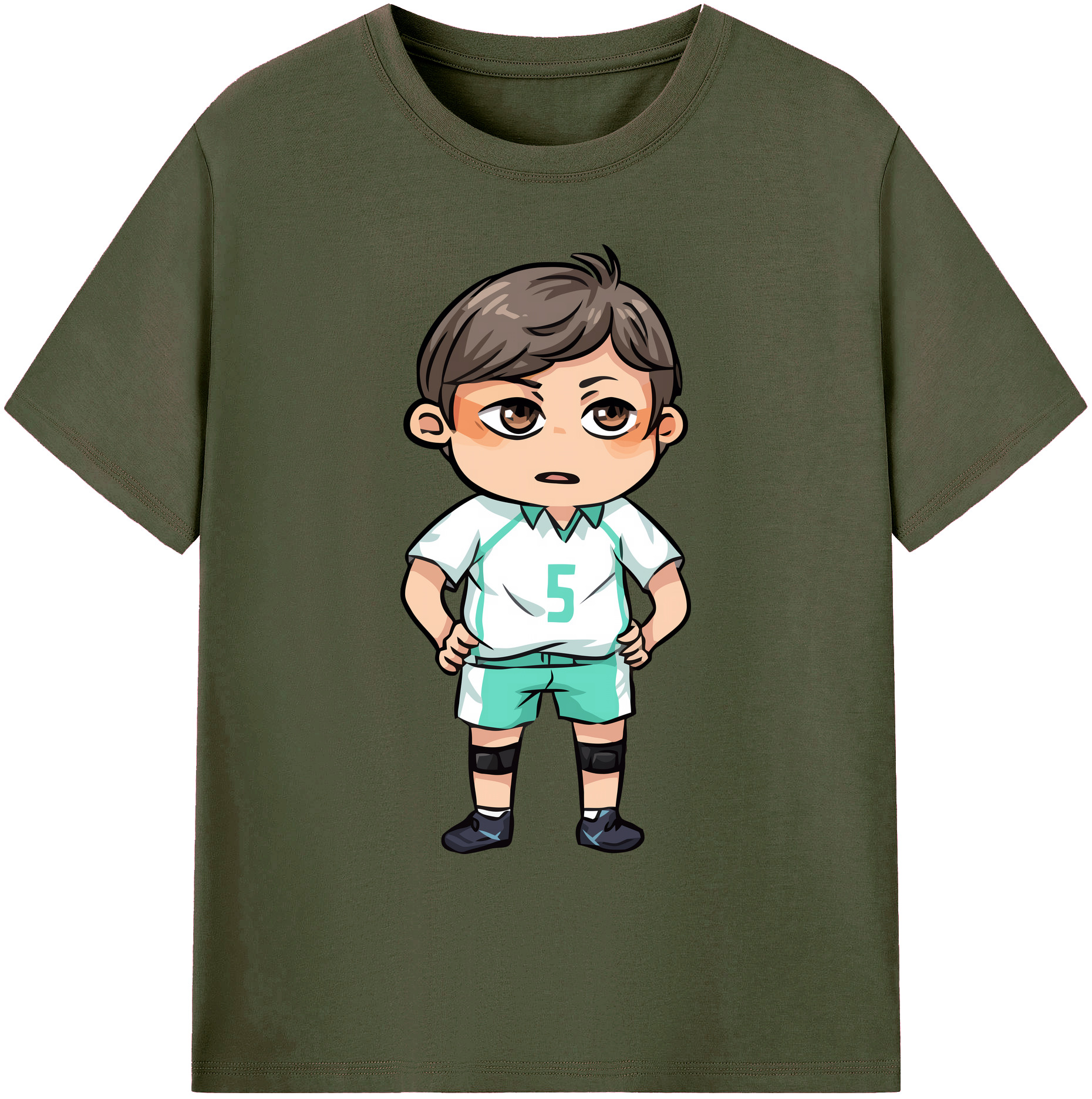 （画像用） ハイキュー!! Haikyu!! 綿100％ メンズ半袖Tシャツ｜肌触りやわらか＆通気性
